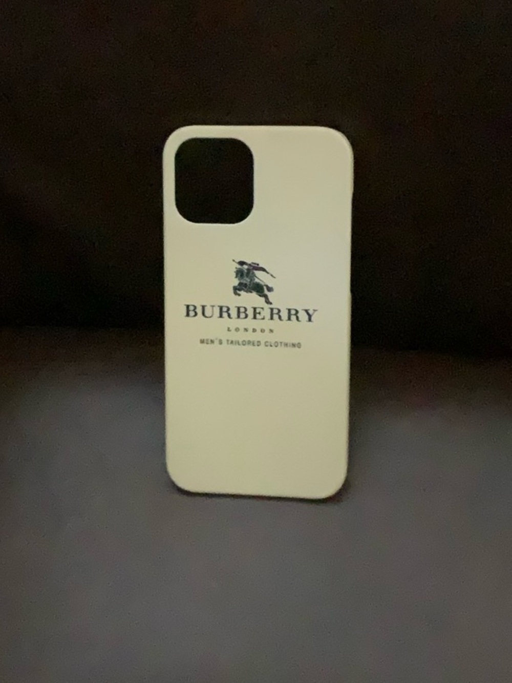 Burberry phone case for iPhone 12 Pro Max.
Mint condition. Hard case.